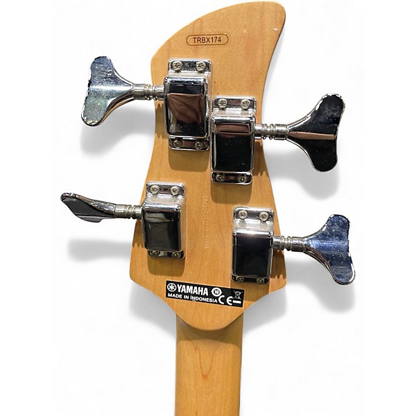 Used Yamaha TRB174 Red Electric Bass Guitar