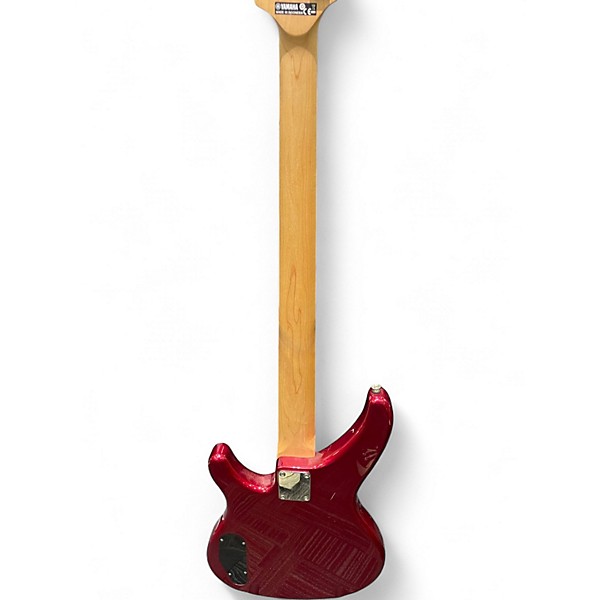 Used Yamaha TRB174 Red Electric Bass Guitar