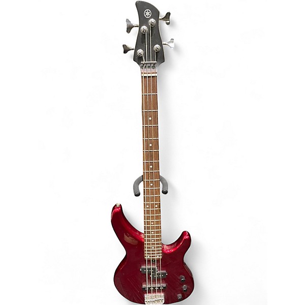 Used Yamaha TRB174 Red Electric Bass Guitar