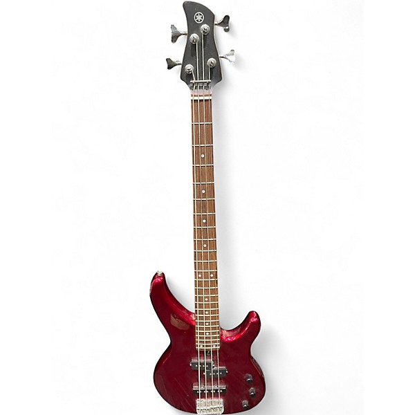 Used Yamaha TRB174 Red Electric Bass Guitar