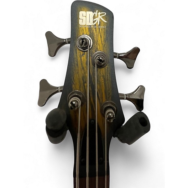 Used Ibanez 1p 02 Royal Olive Electric Bass Guitar