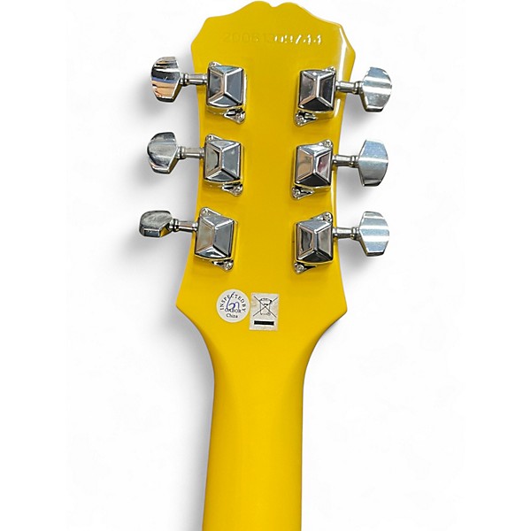 Used Epiphone Les Paul SL Yellow Solid Body Electric Guitar