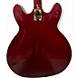 Used Hagstrom  Viking Deluxe Dakota Red Hollow Body Electric Guitar