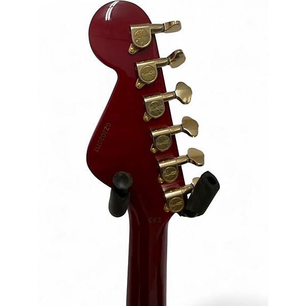 Used Hagstrom  Viking Deluxe Dakota Red Hollow Body Electric Guitar