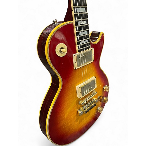 Vintage 1971 Gibson Les Paul Custom Sunburst Solid Body Electric Guitar