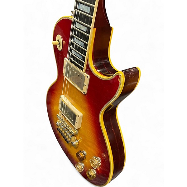 Vintage 1971 Gibson Les Paul Custom Sunburst Solid Body Electric Guitar