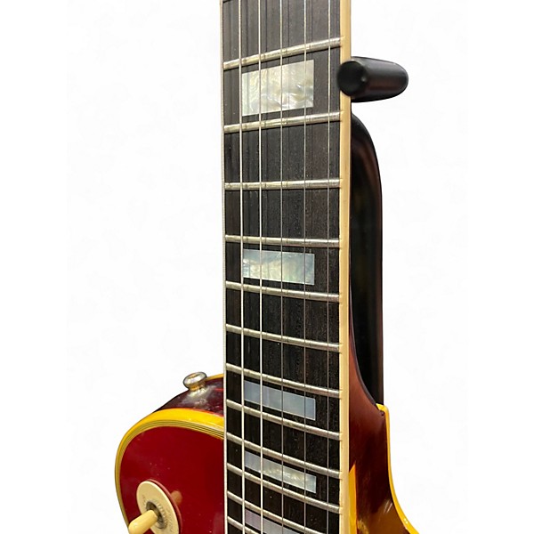 Vintage 1971 Gibson Les Paul Custom Sunburst Solid Body Electric Guitar