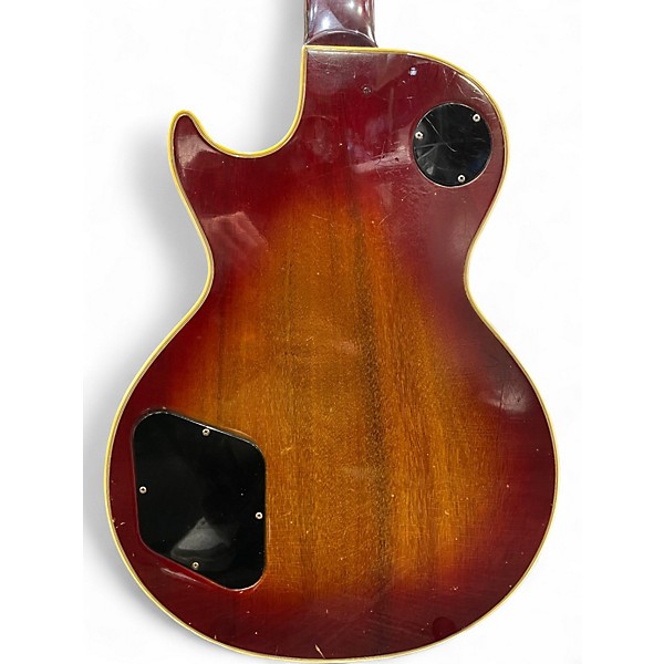 Vintage 1971 Gibson Les Paul Custom Sunburst Solid Body Electric Guitar