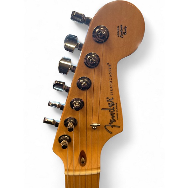 Used Fender American Professional Stratocaster HSS Shawbucker Olympic White Solid Body Electric Guitar