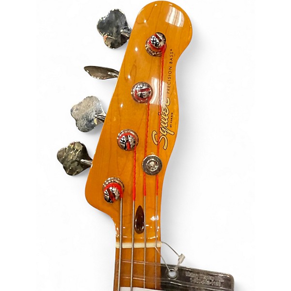 Used Squier 50's REISSUE PBASS Shell Pink Electric Bass Guitar