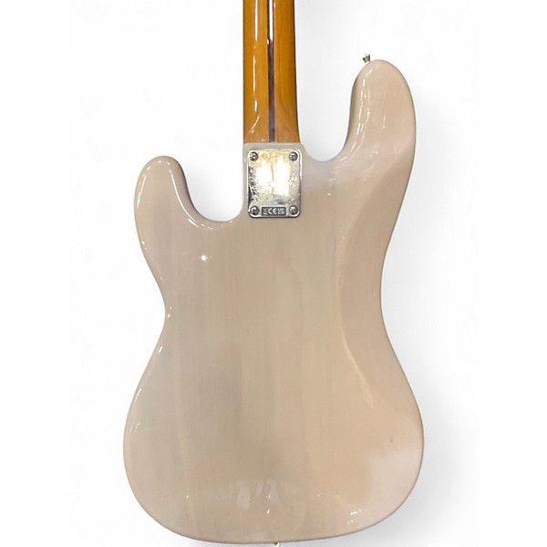 Used Squier 50's REISSUE PBASS Shell Pink Electric Bass Guitar