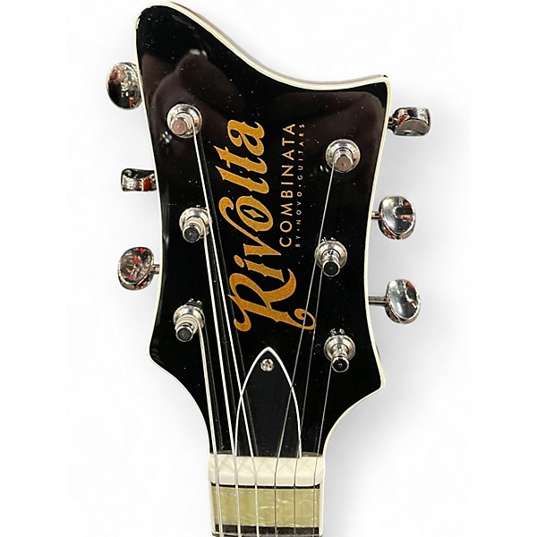 Used Rivolta Guitars Combinata VII with Ebony Fretboard 3 Color Sunburst Solid Body Electric Guitar