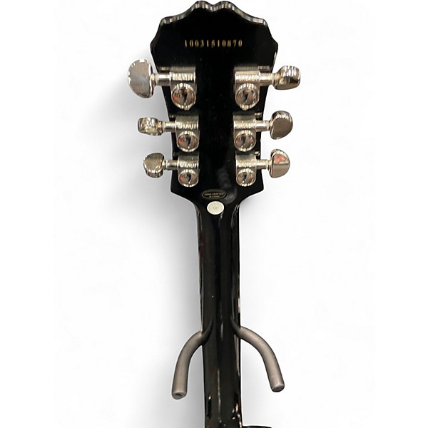 Used Epiphone Les Paul Studio Ebony Solid Body Electric Guitar