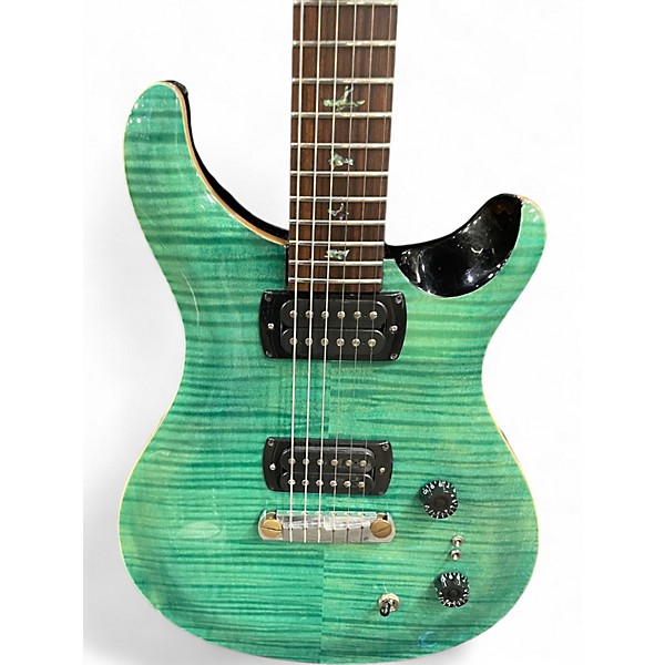 Used PRS SE Standard 22 Emerald Green Solid Body Electric Guitar