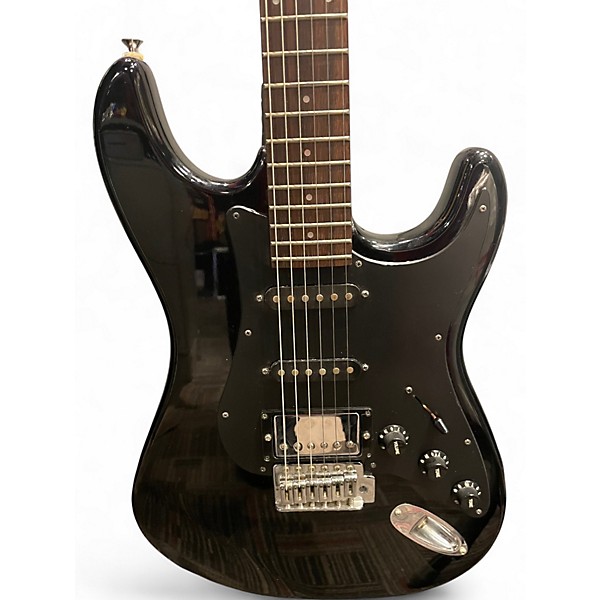 Used Aria MAD AXE BY ARIA PRO II Black Solid Body Electric Guitar