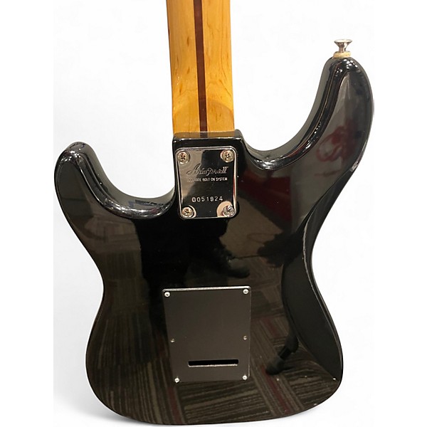 Used Aria MAD AXE BY ARIA PRO II Black Solid Body Electric Guitar