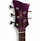 Used Nutter 5 string Purple Electric Bass Guitar