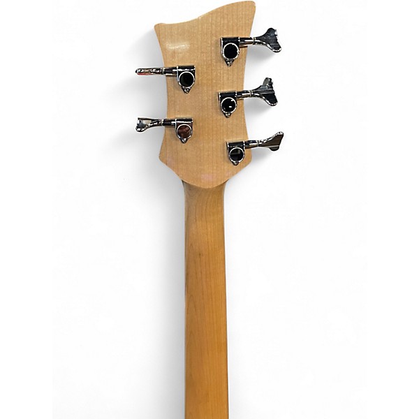 Used Nutter 5 string Purple Electric Bass Guitar