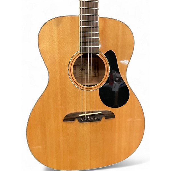 Used Alvarez AF60 Folk Natural Acoustic Guitar