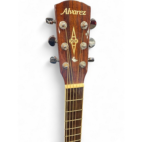 Used Alvarez AF60 Folk Natural Acoustic Guitar