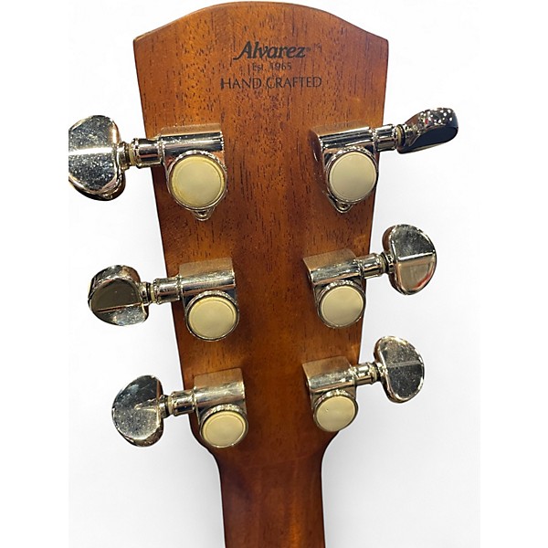 Used Alvarez AF60 Folk Natural Acoustic Guitar