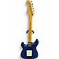 Used Fender Deluxe Stratocaster Blue Sapphire Solid Body Electric Guitar