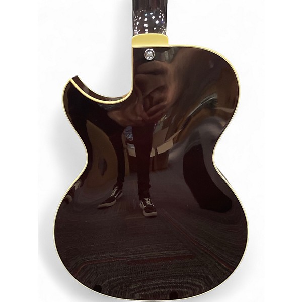 Used Benedetto Guitars Bambino Wine Red Hollow Body Electric Guitar