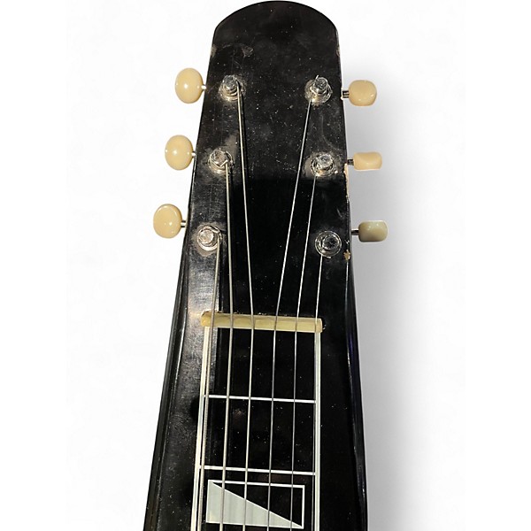 Used Airline Valco Lapsteel  Black  Solid Body Electric Guitar
