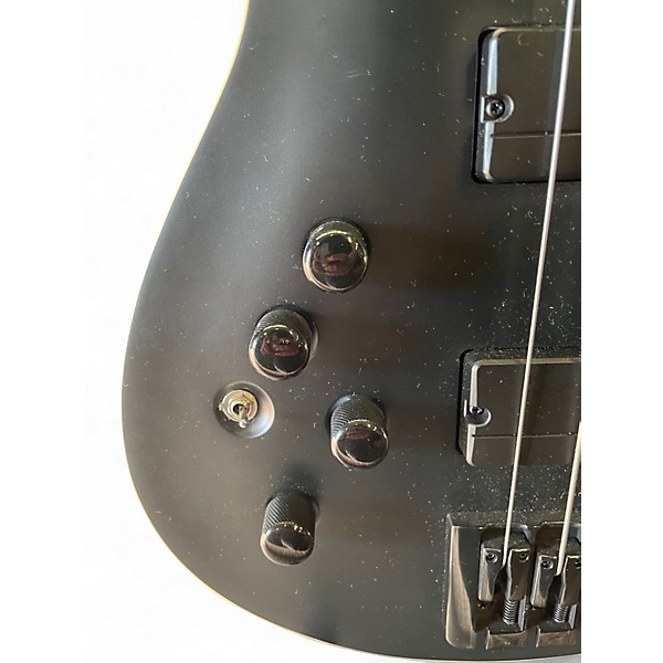 Used Schecter Guitar Research SLS ELITE-4 EVIL TWIN Satin Black Electric Bass Guitar