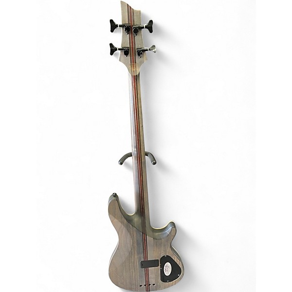 Used Schecter Guitar Research SLS ELITE-4 EVIL TWIN Satin Black Electric Bass Guitar