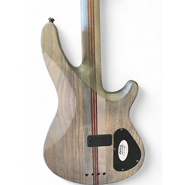 Used Schecter Guitar Research SLS ELITE-4 EVIL TWIN Satin Black Electric Bass Guitar