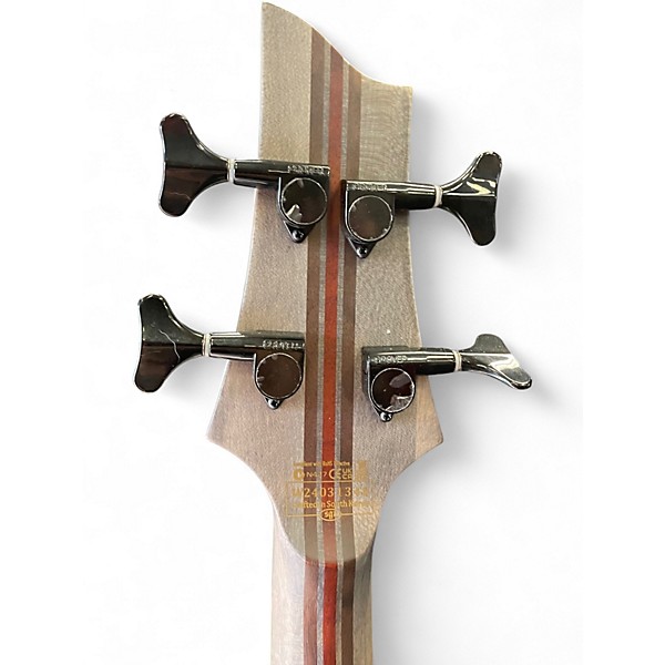 Used Schecter Guitar Research SLS ELITE-4 EVIL TWIN Satin Black Electric Bass Guitar