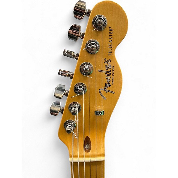 Used Fender American Professional II Telecaster Black Solid Body Electric Guitar