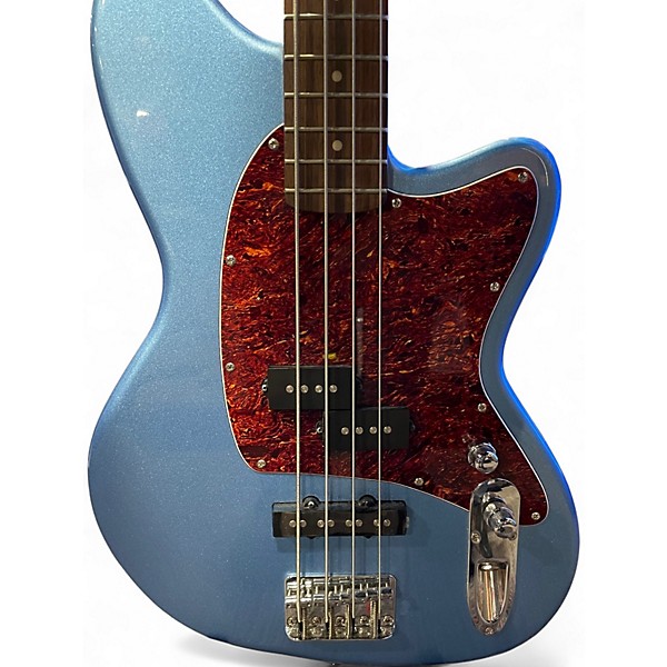 Used Ibanez TMB100 Blue Electric Bass Guitar