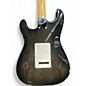 Used Fender American Deluxe Stratocaster Plus Transparent Black Sparkle Solid Body Electric Guitar