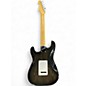 Used Fender American Deluxe Stratocaster Plus Transparent Black Sparkle Solid Body Electric Guitar
