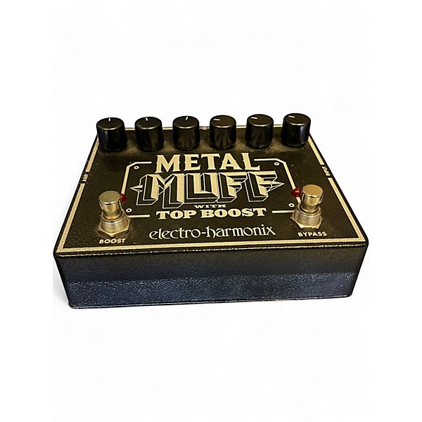 Used Electro-Harmonix Metal Muff Distortion With Top Boost Effect Pedal