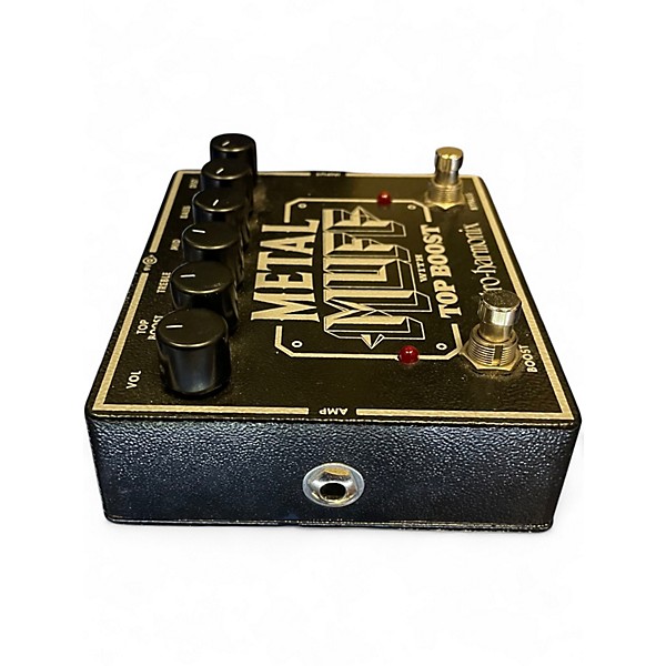 Used Electro-Harmonix Metal Muff Distortion With Top Boost Effect Pedal