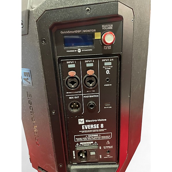 Used Electro-Voice EVERSE 8 Powered Speaker