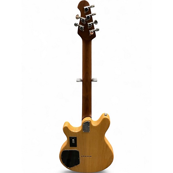 Used Sterling by Music Man Valentine JV60C Natural Hollow Body Electric Guitar