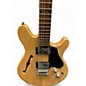 Used Sterling by Music Man Valentine JV60C Natural Hollow Body Electric Guitar