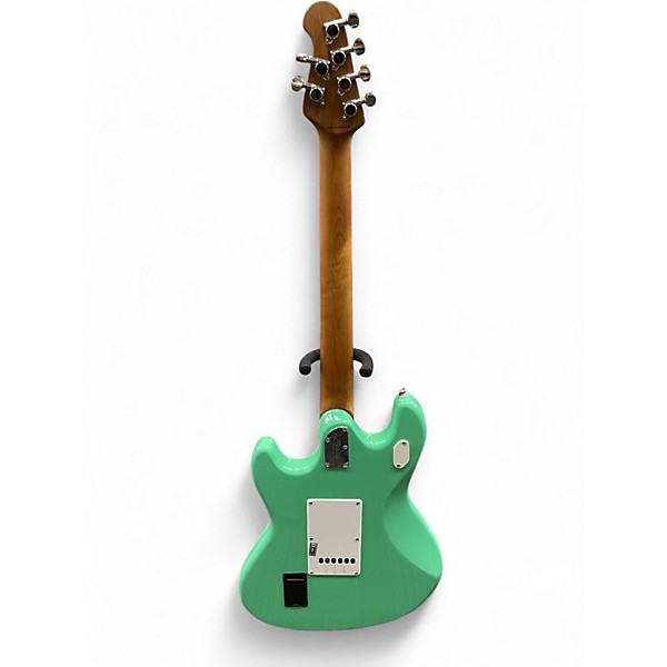 Used Sterling by Music Man Sting Ray Plus SR50X Seafoam Green Solid Body Electric Guitar