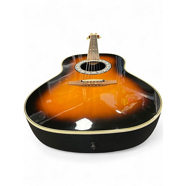 Used Ovation 1517S Ultra Series Sunburst Acoustic Electric Guitar