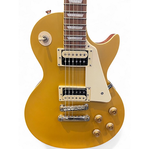 Used Epiphone Les Paul Traditional Pro IV Gold Top Solid Body Electric Guitar