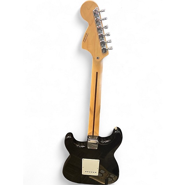 Used Squier Affinity Stratocaster Black and White Solid Body Electric Guitar