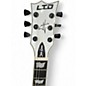 Used ESP LTD James Hetfield Signature Iron Cross Alpine White Solid Body Electric Guitar