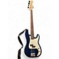 Used Squier p bass navy blue Electric Bass Guitar thumbnail