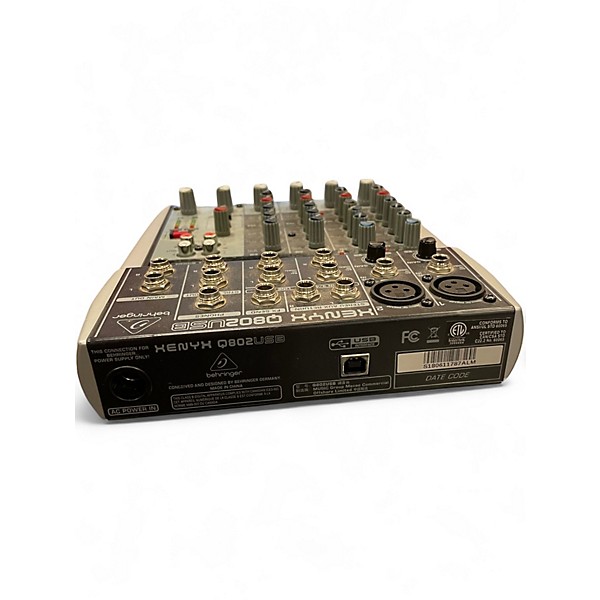 Used Behringer Xenyx Q802USB Unpowered Mixer