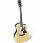Used Taylor 214CE Natural Acoustic Electric Guitar thumbnail