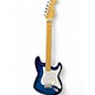 Used Fender American Standard Stratocaster Plus blue burst Solid Body Electric Guitar thumbnail